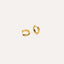 The Everyday Delicate Ribbed Hoop