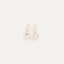 The Celeste - Double Natural Pearl Drop Earrings