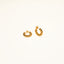 The Everyday Twist Hoops in Gold
