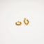 The Everyday Twist Hoops in Gold