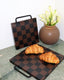 The Daily Chopping Board in Espresso Check