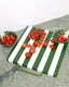 The Daily Chopping Board in Olive Stripe