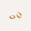 The Everyday Chunky Hoops in Gold