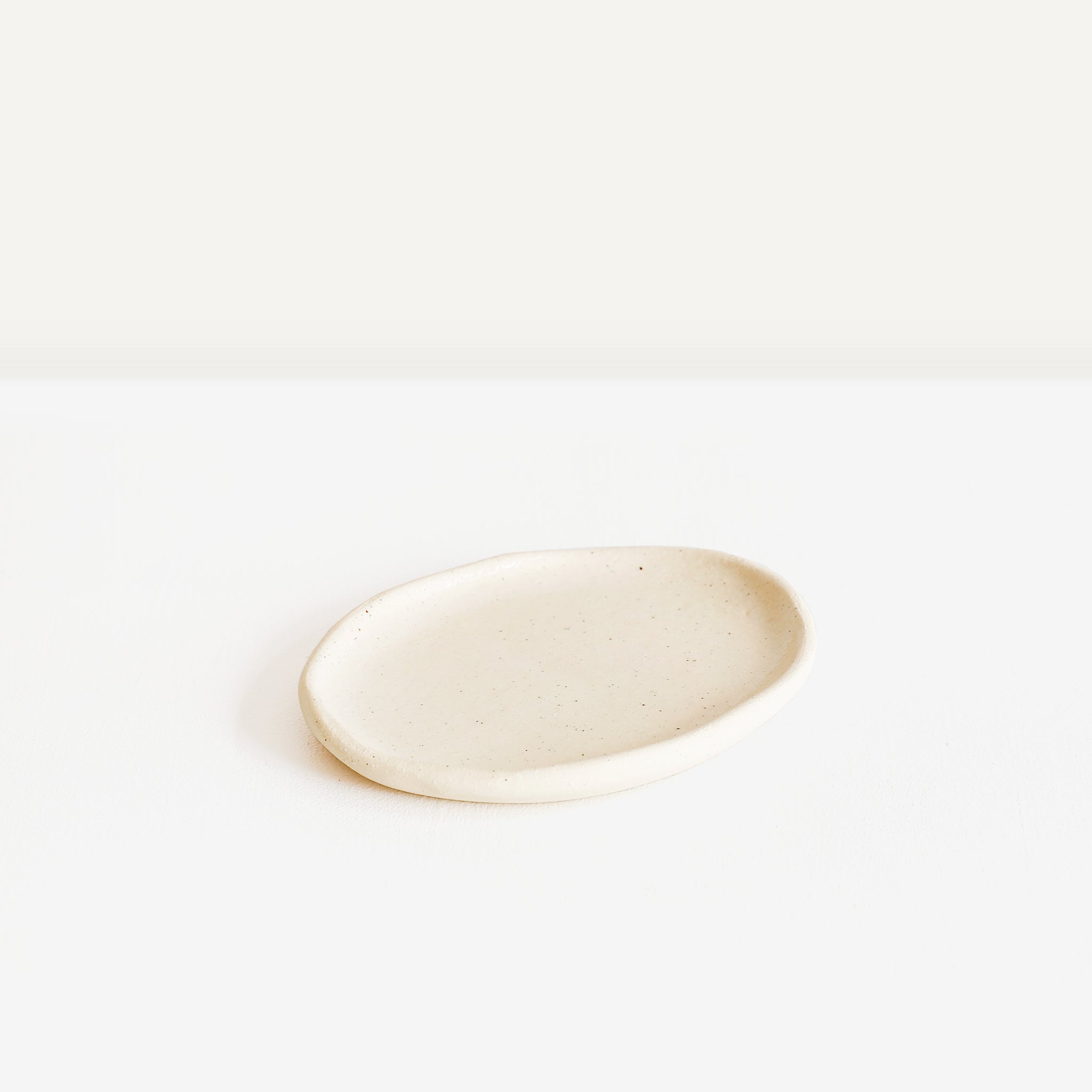 Mini White Trinket Dish — LC Clay Co. Handmade Pottery Adelaide, SA