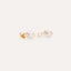 The Celeste - Double Natural Pearl Drop Earrings
